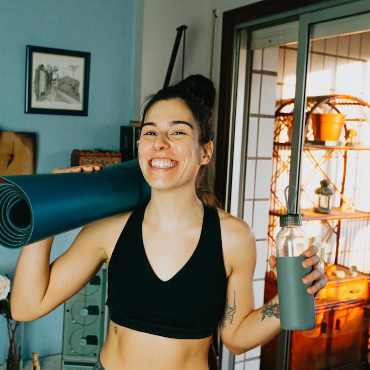 Modern gym interior with professional training equipment