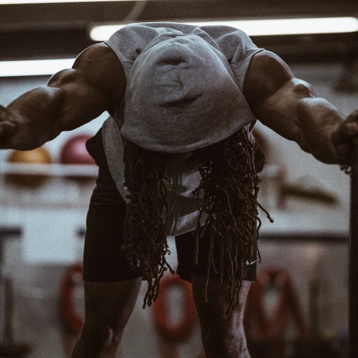 Gym with weight training equipment